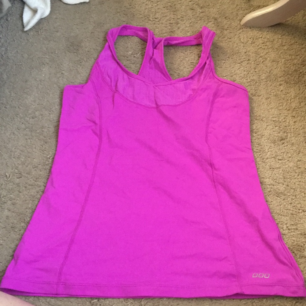 Hot Pink Lorna Jane Workout Tank
